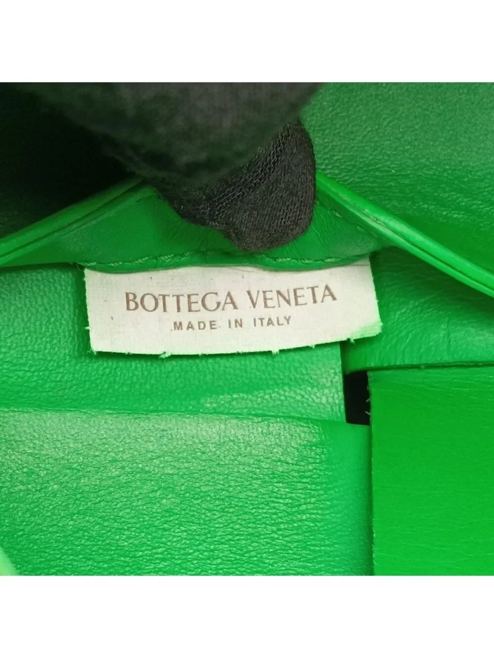 Bottega Veneta the Arco Tote Green Lambskin